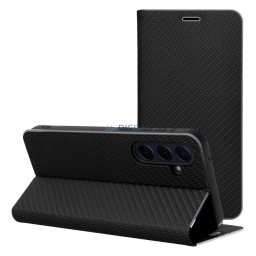 Flip case for Xiaomi Redmi 15 4G / 5G (171.1) Luna Book Carbon black