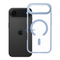 Case for iPhone 17 AIR Matte Mag Cover compatible with MagSafe blue
