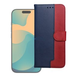Flip case for Samsung S26 ULTRA Split Book navy and red