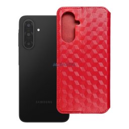 Flip case for Samsung A17 / A18 Cubic Book red