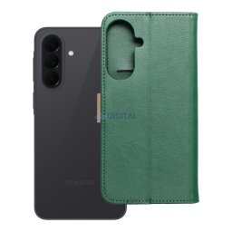 Flip case for Samsung A57 Split Book green and gold