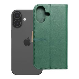 Flip case for iPhone 17 / 18 Split Book green and gold