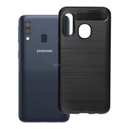 Case for Samsung A40 Carbon 2.0 black