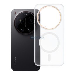 Case for Xiaomi 17 ULTRA Go Orange compatible with MagSafe transparent