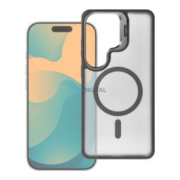 Case for Samsung A37 Forcell F-Protect Shadow Stand Premium compatible with MagSafe black