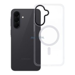 ROAR case MAG BUMPER compatible with MagSafe for SAMSUNG A37 white