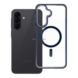 ROAR case MAG BUMPER compatible with MagSafe for SAMSUNG A57 navy blue