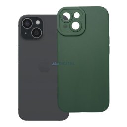 Case for iPhone 15 Matt 2.0 dark green