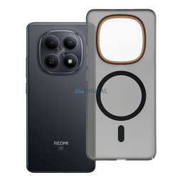Case for Xiaomi Redmi Note 15 5G Go Orange compatible with MagSafe black