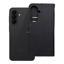 Flip case for Samsung A27 4Card RFID anti-theft tech fabric black