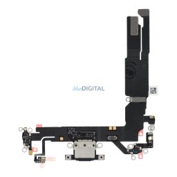 Charging flex USB for IPHONE 16 black (pulled)