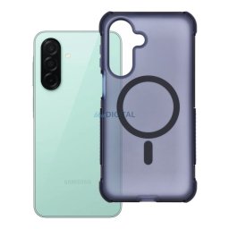 Case for Samsung A27 Forcell F-Protect BumperX Premium compatible with MagSafe navy blue