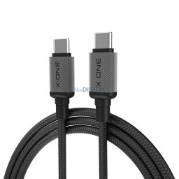 X-ONE TitanFlex data cable - type C to C - 5A max 240W 1,2 m black
