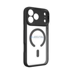 X-ONE Dropguard 2S compatible with MagSafe for iPhone 18 Pro Max / 17 Pro Max black transparent