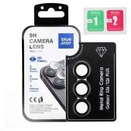 Tempered Glass Camera Lens Protector for Samsung S26 PLUS Blue Star Easy Install black