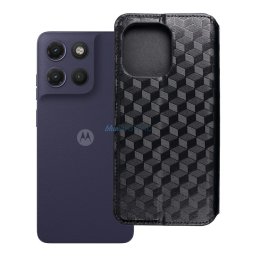 Flip case for Motorola G17 Cubic Book black