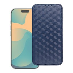 Flip case for Xiaomi 17 PRO / 18 PRO Cubic Book blue