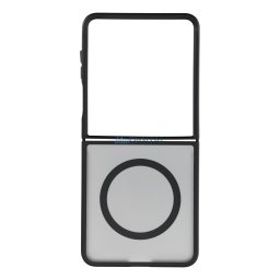 Case for Samsung Z Flip 8 4sF-S Acrylic compatible with MagSafe black