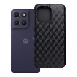 Flip case for Motorola G17 POWER Cubic Book black