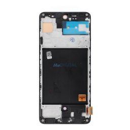 REWA lcd display for SAMSUNG A51 4G OLED black with frame