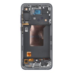 REWA lcd display for SAMSUNG A55 OLED black with frame