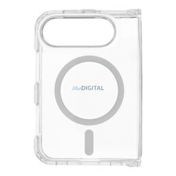 Case for iPhone Duo Forcell F-Protect 4sD-i Clear 2.0 mm Premium compatible with MagSafe transparent