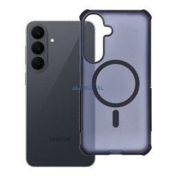 Case for Samsung S26 FE / S25 FE Forcell F-Protect BumperX Premium compatible with MagSafe navy blue