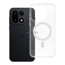 Case for OnePlus 15 Clear Mag Cover (MID) compatible z MagSafe transparent