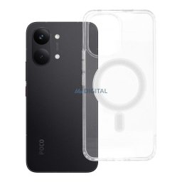 Case for Poco X8 Pro Max 5G Clear Mag Cover (MID) compatible z MagSafe transparent