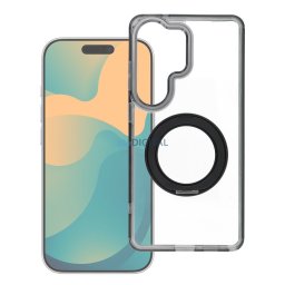 Case for Xiaomi Redmi 17 4G / 5G Frame Circle Stand compatible with MagSafe black