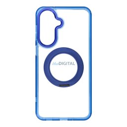 Case for Samsung A27 Frame Circle Stand compatible with MagSafe navy blue