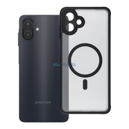 Case for Samsung A07 / A08 Full Matte Mag Cover compatible with MagSafe black