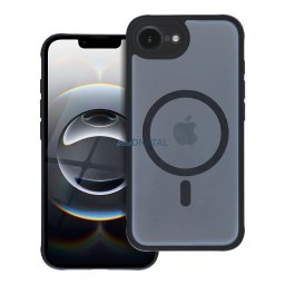 Case for Xiaomi Redmi Note 17 4G / 5G Full Matte Mag Cover compatible with MagSafe black