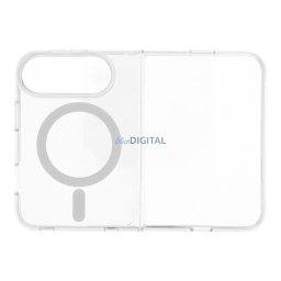 Case for iPhone Duo Clear Mag Cover (MID) compatible z MagSafe transparent