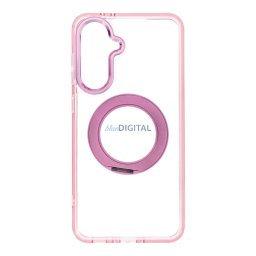 Case for Samsung A56 Frame Circle Stand compatible with MagSafe pink