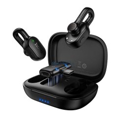 Wireless lavalier microphone USB C Hoco L27 black