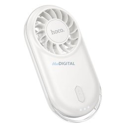 Portable mini fan Hoco HX611 milky white