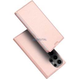 DUX DUCIS wallet case SKIN PRO for SAMSUNG S25 Ultra rose