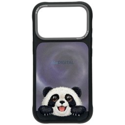 NIMMY case BIG EYED LYING GIANT PANDA compatible with MagSafe for IPHONE 18 Pro/17 Pro black