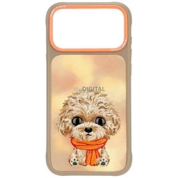 NIMMY case BIG EYED TEDDY POODLE for IPHONE 18 Pro/17 Pro brown