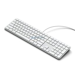 Wired keyboard USB A/USB C QWERTY Dual (Mac/Windows) Satechi Slim LX3 Wired silver