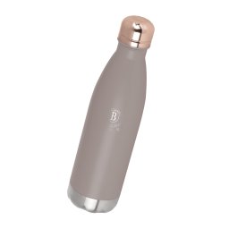 Berlinger Haus Termosz 0,5 literes palack alakú rozsdamentes Taupe Collection BH/8737