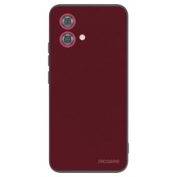 Fekete szilikon tok az alábbi mobiltelefonokra Motorola Moto G84 5G - Burgundy red