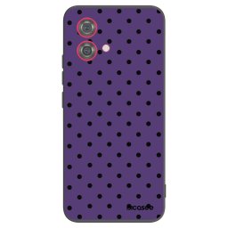 Fekete szilikon tok az alábbi mobiltelefonokra Motorola Moto G84 5G - Flickers 2