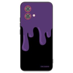 Fekete szilikon tok az alábbi mobiltelefonokra Motorola Moto G84 5G - Purple spooky