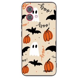 Fekete szilikon tok az alábbi mobiltelefonokra Motorola Moto G84 5G - Halloween 26
