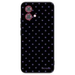 Fekete szilikon tok az alábbi mobiltelefonokra Motorola Moto G84 5G - Flickers