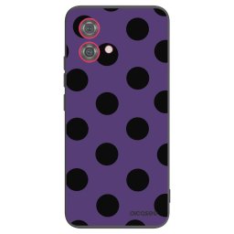 Fekete szilikon tok az alábbi mobiltelefonokra Motorola Moto G84 5G - Big flickers 2