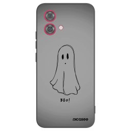 Fekete szilikon tok az alábbi mobiltelefonokra Motorola Moto G84 5G - Ghost