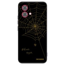 Fekete szilikon tok az alábbi mobiltelefonokra Motorola Moto G84 5G - Delicate danger